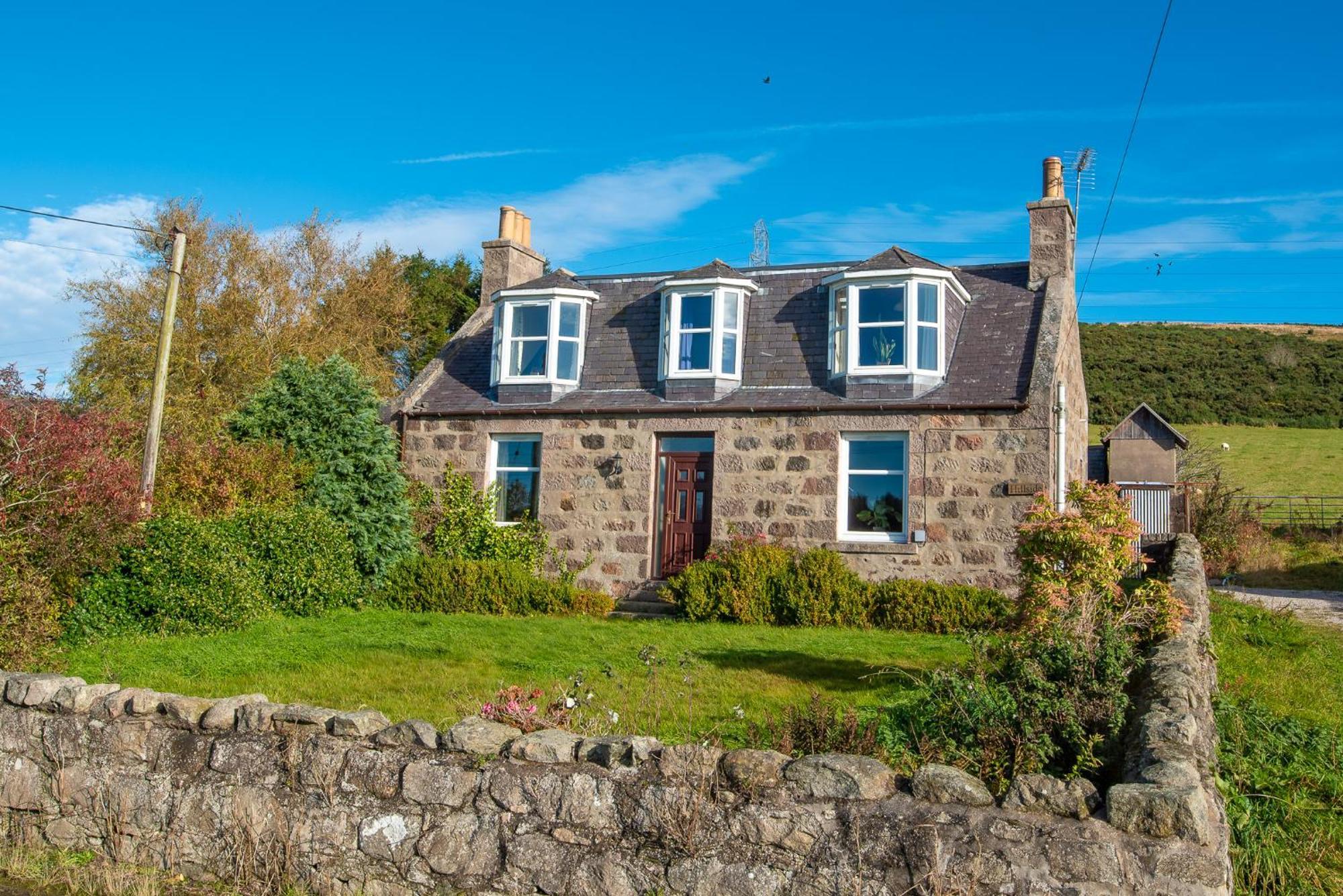 Hillside Cottage Aberdeen Bagian luar foto